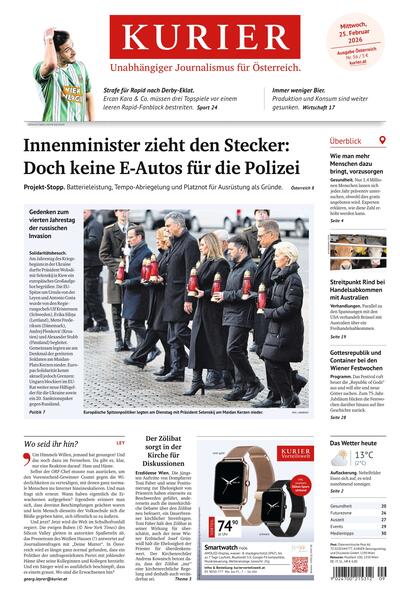 Österreich 2026-02-25